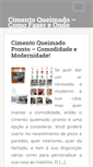 Mobile Screenshot of cimentoqueimado.net