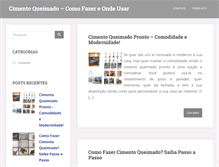 Tablet Screenshot of cimentoqueimado.net
